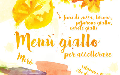 CORSI di Cucina creativa sui 5 colori del benessere, corsi di Pittura su colori ed emozioni.